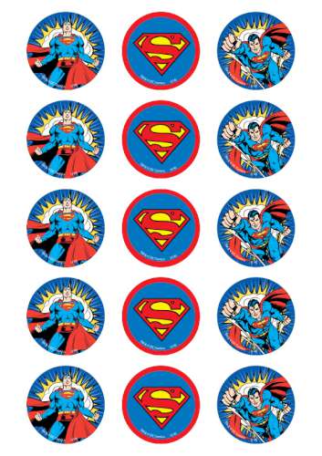 Superman Cupcake Images - Click Image to Close